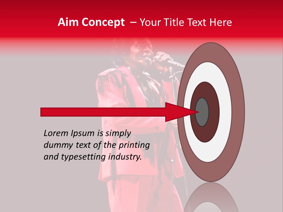 Singer Italian Music PowerPoint Template