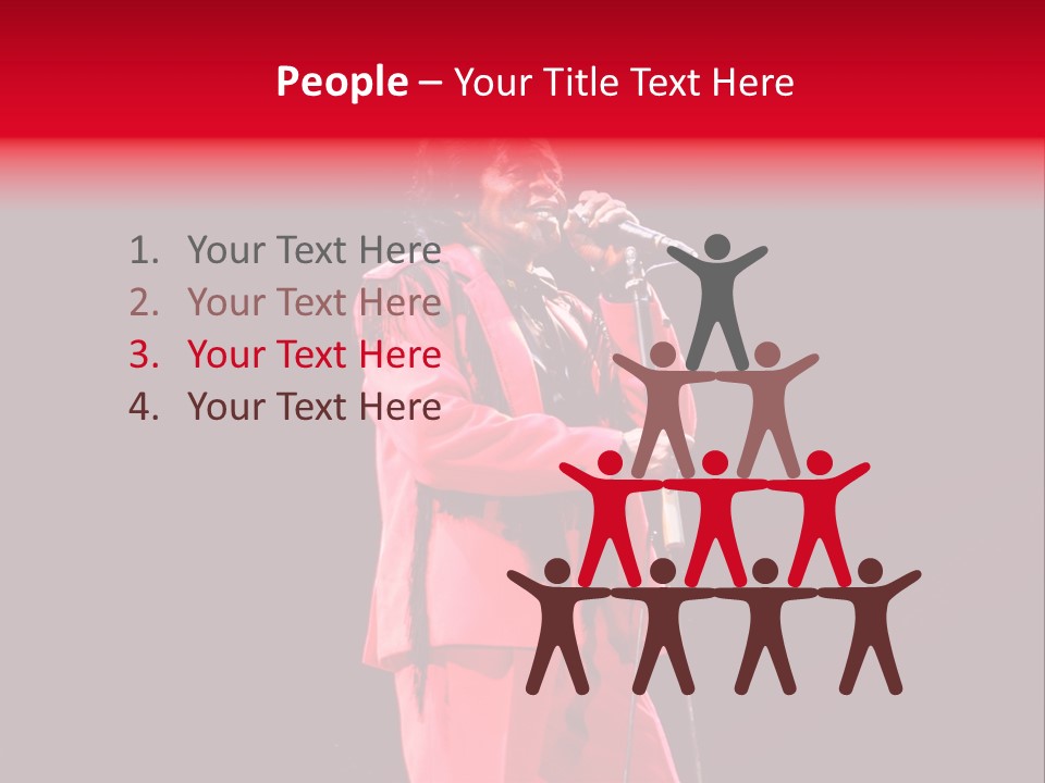 Singer Italian Music PowerPoint Template