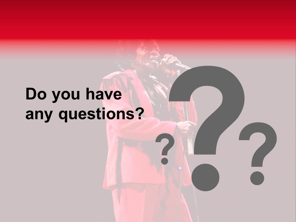 Singer Italian Music PowerPoint Template