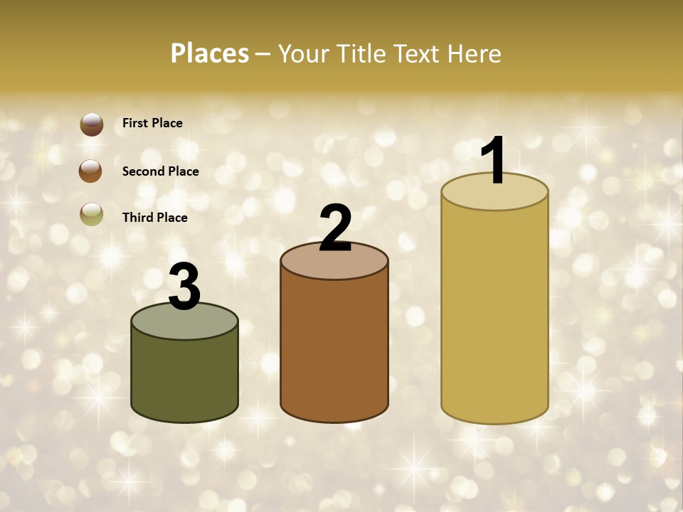 Winter Sepia Gleam PowerPoint Template