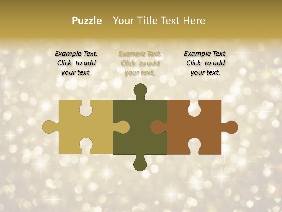 Winter Sepia Gleam PowerPoint Template