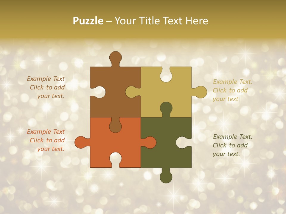 Winter Sepia Gleam PowerPoint Template