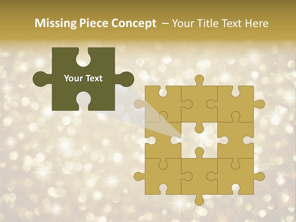 Winter Sepia Gleam PowerPoint Template