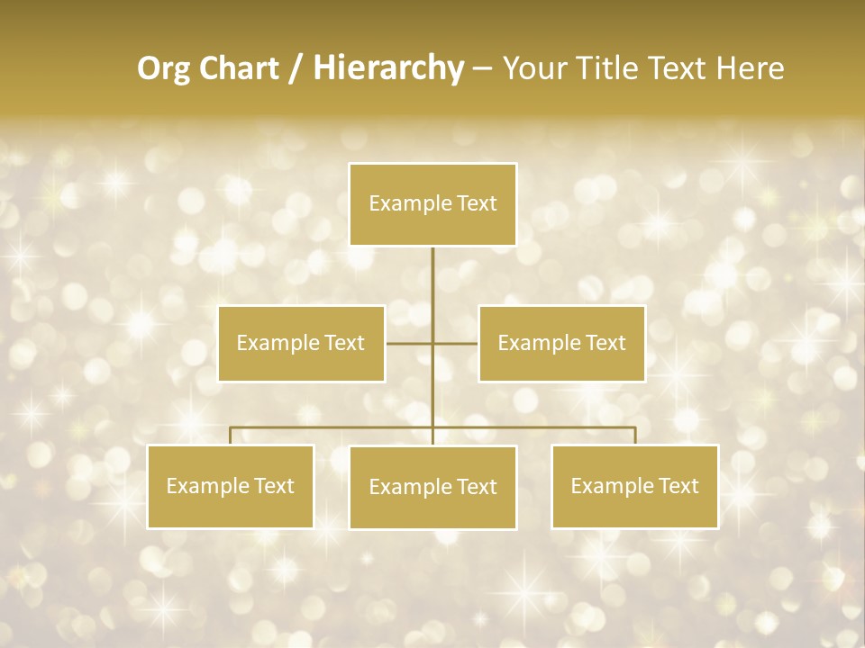 Winter Sepia Gleam PowerPoint Template