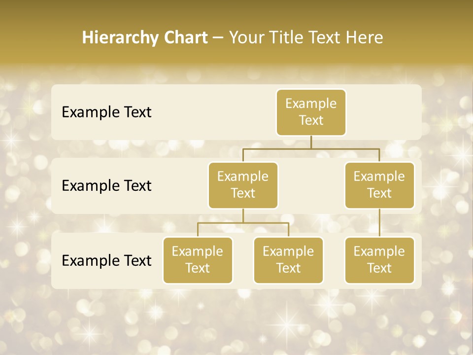 Winter Sepia Gleam PowerPoint Template