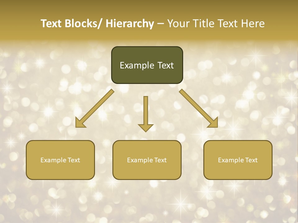 Winter Sepia Gleam PowerPoint Template