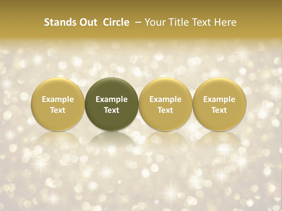 Winter Sepia Gleam PowerPoint Template