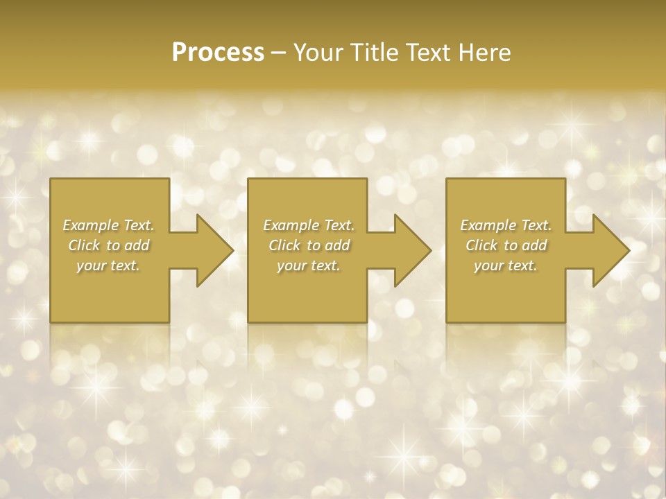 Winter Sepia Gleam PowerPoint Template