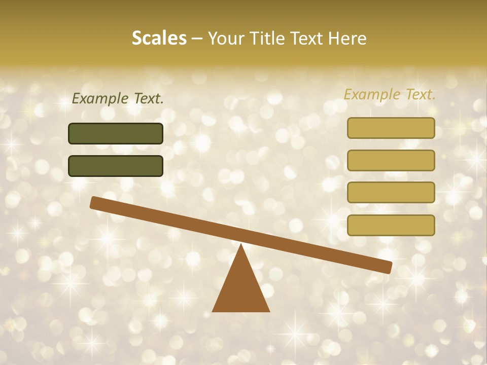Winter Sepia Gleam PowerPoint Template