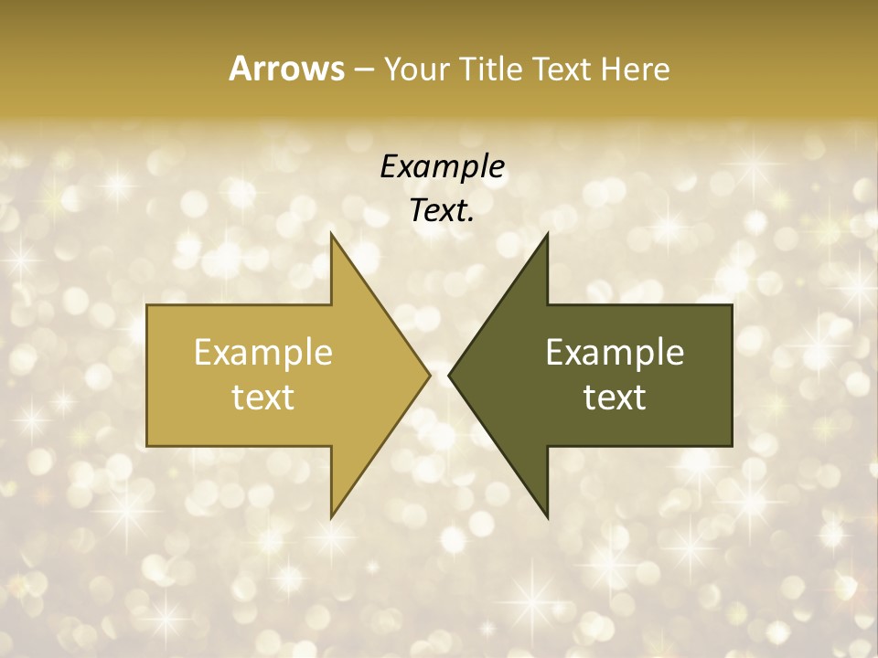 Winter Sepia Gleam PowerPoint Template