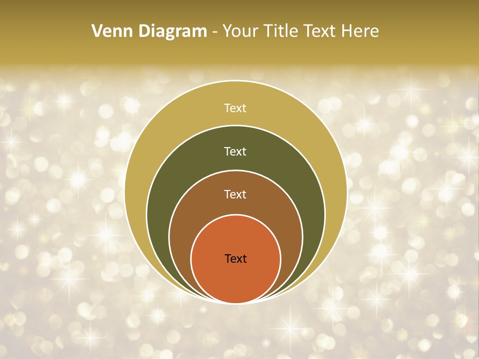 Winter Sepia Gleam PowerPoint Template