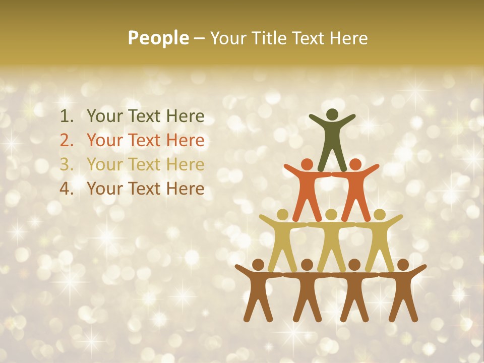 Winter Sepia Gleam PowerPoint Template