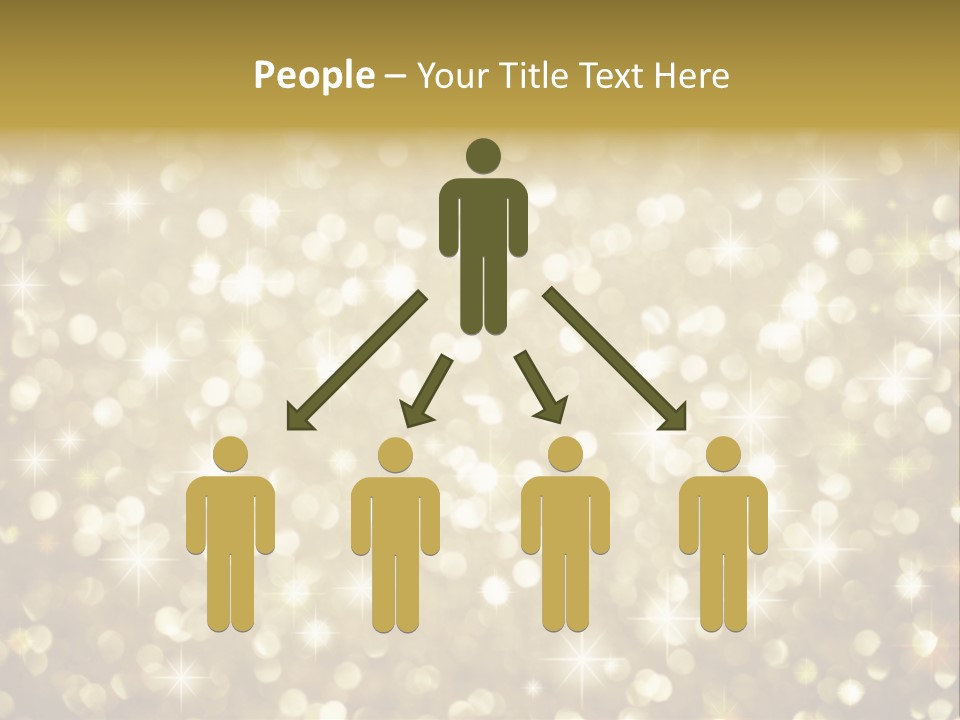 Winter Sepia Gleam PowerPoint Template