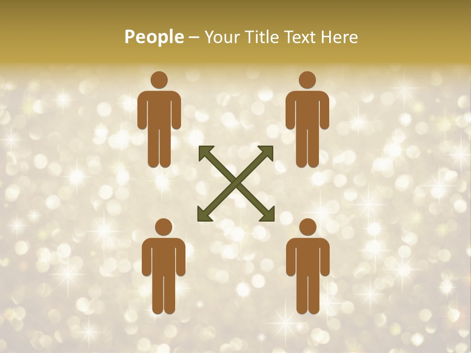 Winter Sepia Gleam PowerPoint Template