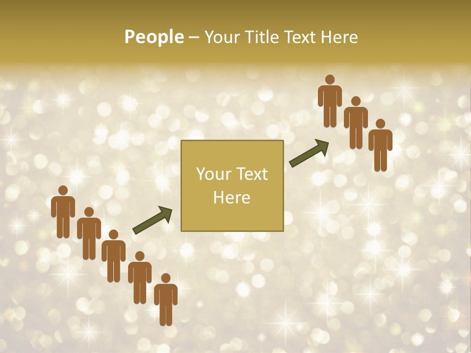 Winter Sepia Gleam PowerPoint Template