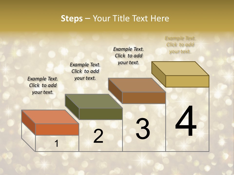 Winter Sepia Gleam PowerPoint Template