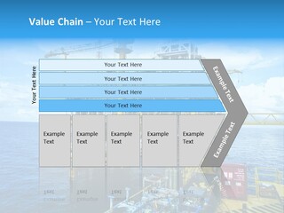 Sea Environment Rigs PowerPoint Template
