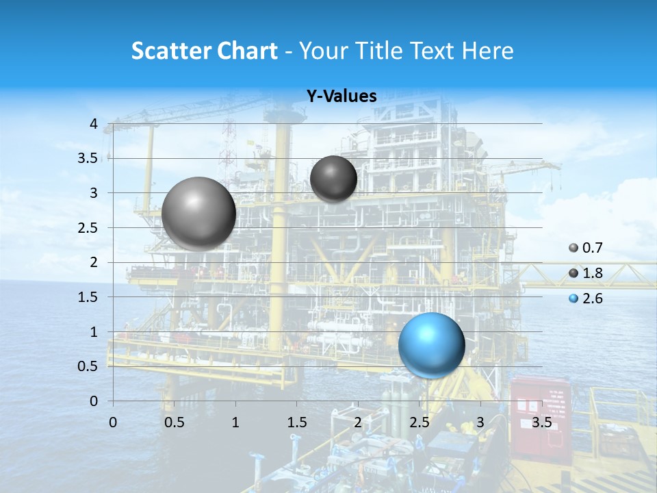 Sea Environment Rigs PowerPoint Template