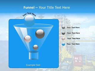 Sea Environment Rigs PowerPoint Template
