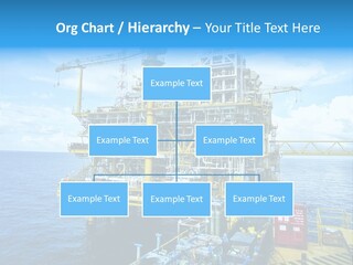 Sea Environment Rigs PowerPoint Template