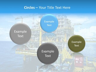 Sea Environment Rigs PowerPoint Template