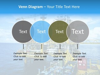 Sea Environment Rigs PowerPoint Template