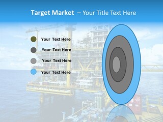 Sea Environment Rigs PowerPoint Template