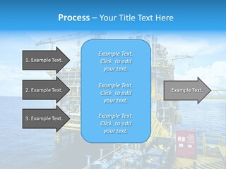 Sea Environment Rigs PowerPoint Template