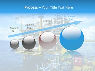 Sea Environment Rigs PowerPoint Template