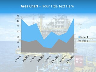 Sea Environment Rigs PowerPoint Template