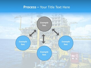 Sea Environment Rigs PowerPoint Template