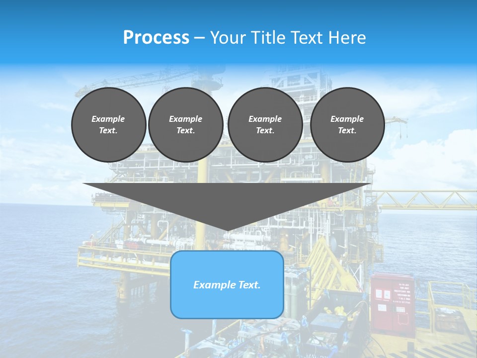 Sea Environment Rigs PowerPoint Template
