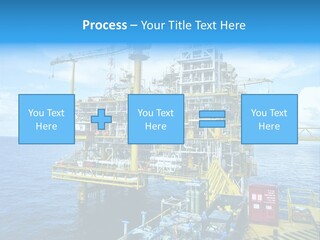 Sea Environment Rigs PowerPoint Template