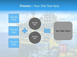 Sea Environment Rigs PowerPoint Template