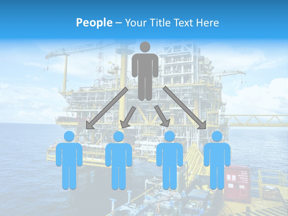 Sea Environment Rigs PowerPoint Template