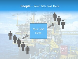 Sea Environment Rigs PowerPoint Template