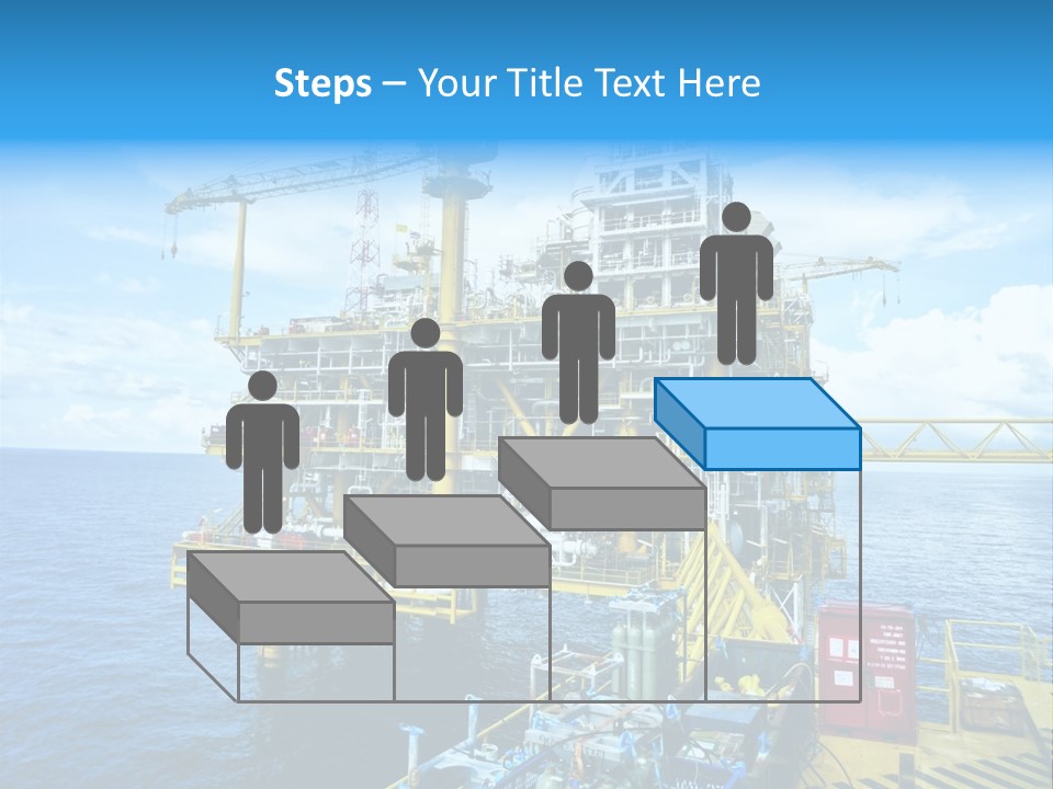 Sea Environment Rigs PowerPoint Template