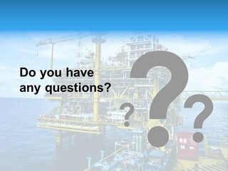 Sea Environment Rigs PowerPoint Template