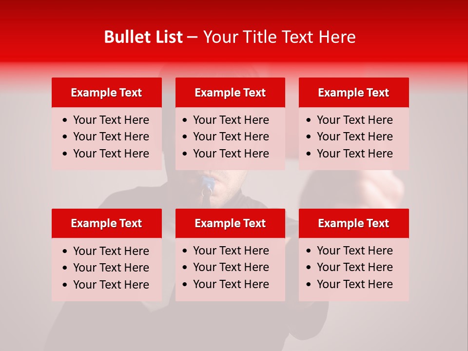 Ref Expel Punishment PowerPoint Template