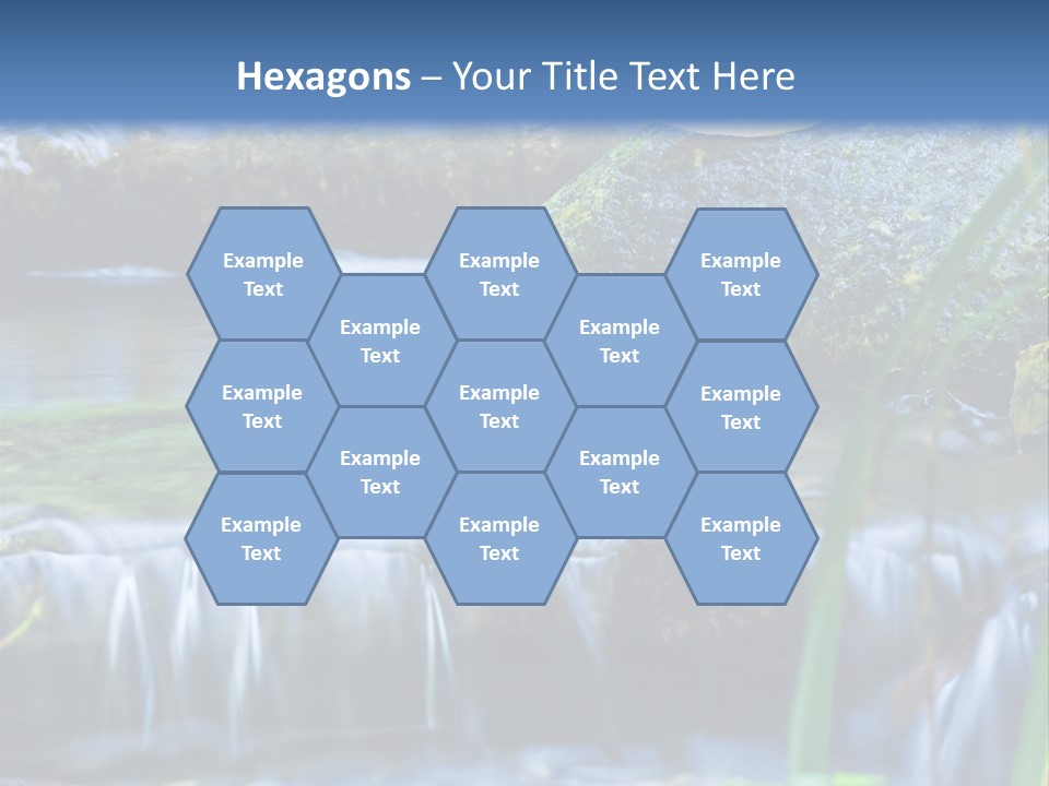 Beautiful Wet Spring PowerPoint Template