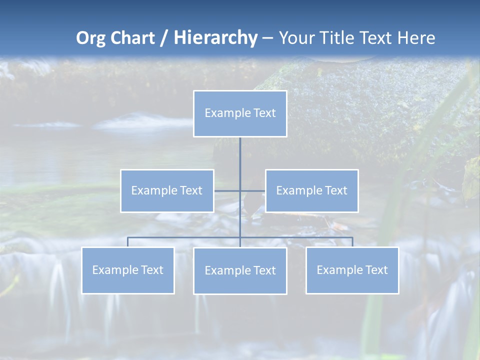 Beautiful Wet Spring PowerPoint Template