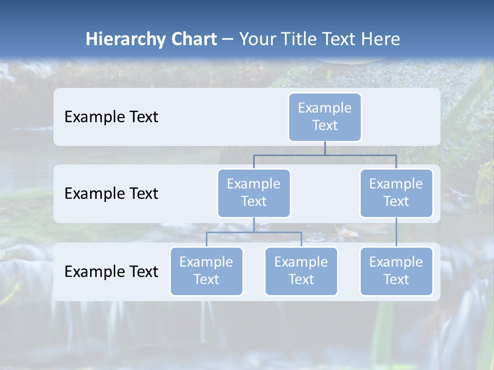 Beautiful Wet Spring PowerPoint Template