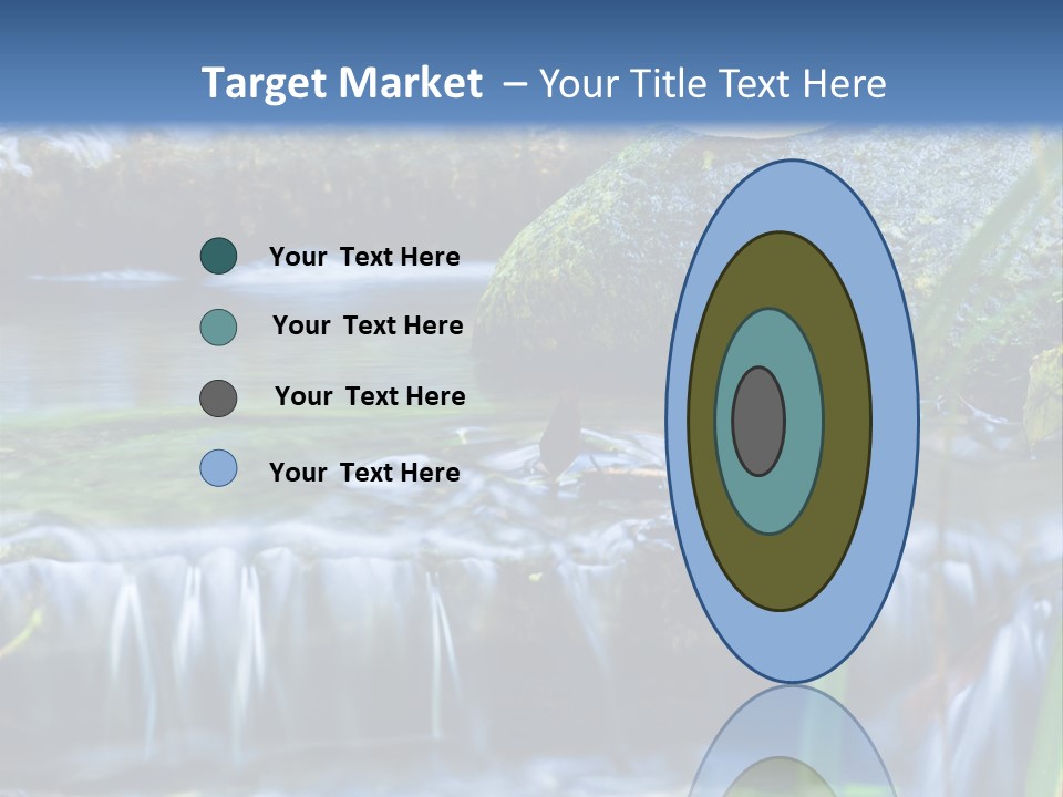 Beautiful Wet Spring PowerPoint Template