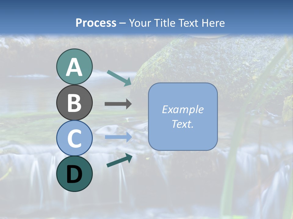 Beautiful Wet Spring PowerPoint Template