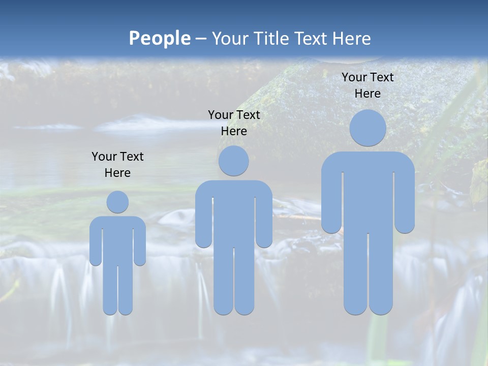 Beautiful Wet Spring PowerPoint Template