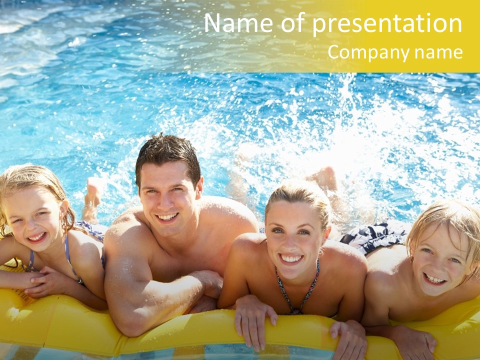 Ten Exterior Family PowerPoint Template