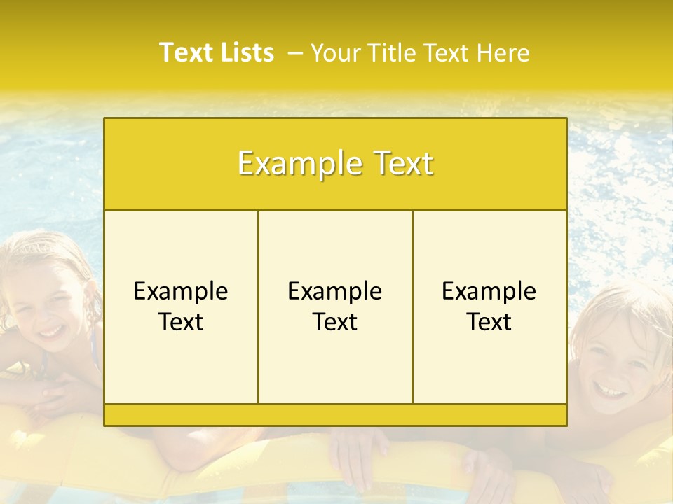 Ten Exterior Family PowerPoint Template