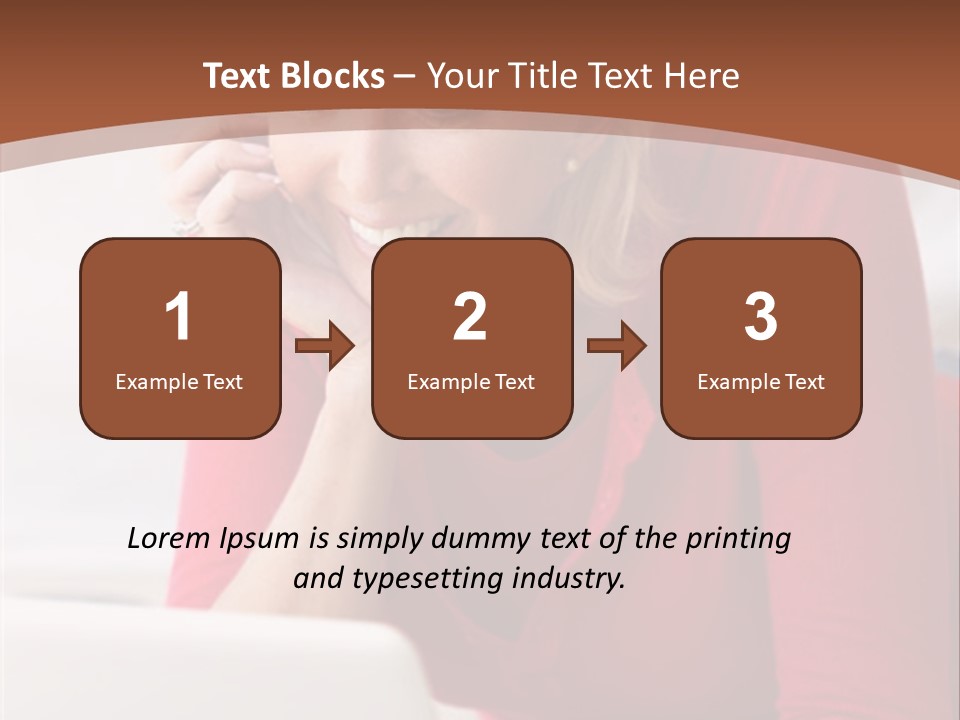 Wireless Browsing Reading PowerPoint Template