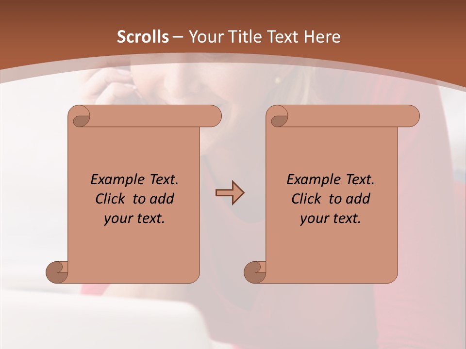 Wireless Browsing Reading PowerPoint Template