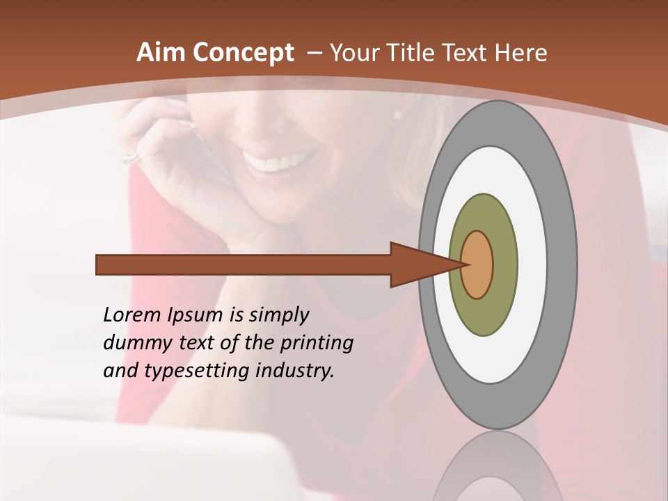 Wireless Browsing Reading PowerPoint Template